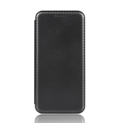 Carbon Fiber Texture Magnetic Horizontal Flip TPU + PC + PU Leather Case with Card Slot, For Galaxy M51 (Side Fingerprint), For DOOGEE N20 Pro