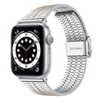 For Apple Watch 38 / 40 / 41 / S12 42mm / Silver Rose Gold