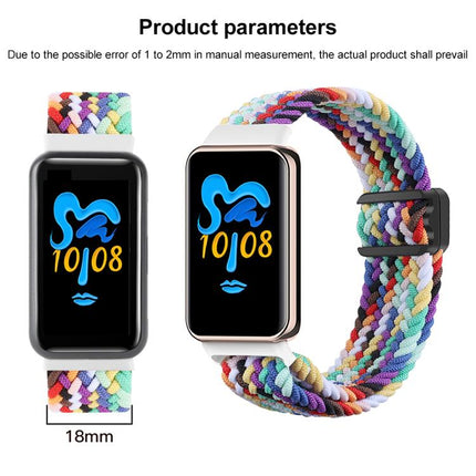 xDfind Magnetic Buckle Nylon Braid Watch Band, For Honor Band 10 / 9