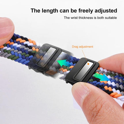 xDfind Magnetic Buckle Nylon Braid Watch Band, For Honor Band 10 / 9