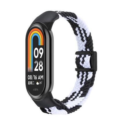 xDfind Nylon Braided Loop Magnetic Buckle Watch Band, For Xiaomi Smart Band 10 / 9 / 8