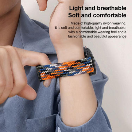 xDfind Magnetic Buckle Nylon Braid Loop Watch Band, For Samsung Galaxy Watch Ultra / Ultra 2025, For Samsung Galaxy Watch8 / Watch8 Classic