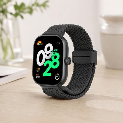 xDfind Magnetic Buckle Nylon Braid Loop Watch Band, For Xiaomi Band 9 Pro/8 Pro/Redmi Watch6/5/4