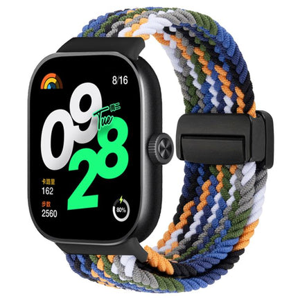 xDfind Magnetic Buckle Nylon Braid Loop Watch Band, For Xiaomi Band 9 Pro/8 Pro/Redmi Watch6/5/4