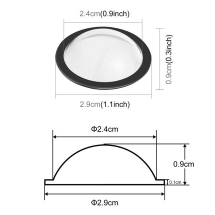 Lens Guard PC Protective Cover Kits for Tesla Cybertruck 2025 / Model Y Juniper 2025 / Model S 2025 / Model 3 2025