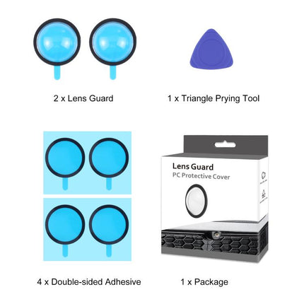 Lens Guard PC Protective Cover Kits for Tesla Cybertruck 2025 / Model Y Juniper 2025 / Model S 2025 / Model 3 2025