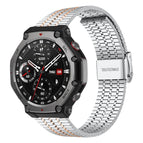 For Amazfit T-Rex 3 / Silver Rose Gold