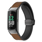 For Fitbit Charge 5 / Charge 6 / Dark Brown