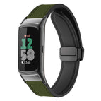 For Fitbit Charge 5 / Charge 6 / Army Green
