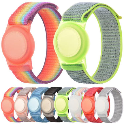 xDfind Nylon Loop Watch Band Style Anti-lost Tracker Protective Cover, For AirTag 2nd Gen / AirTag 1st Gen
