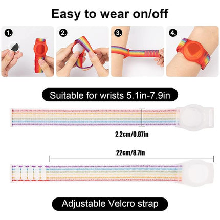 xDfind Nylon Loop Watch Band Style Anti-lost Tracker Protective Cover, For AirTag 2nd Gen / AirTag 1st Gen