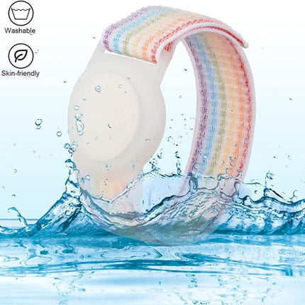 xDfind Nylon Loop Watch Band Style Anti-lost Tracker Protective Cover, For AirTag 2nd Gen / AirTag 1st Gen