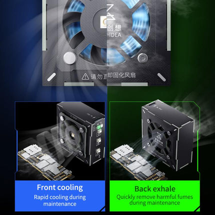 Mega-Idea 2 in 1 Three-speed Adjustment UV Curing Cooling Fan