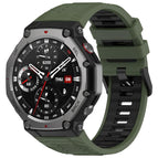 For Amazfit T-Rex 3 / Olive Green Black