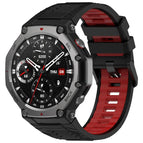 For Amazfit T-Rex 3 / Black Red