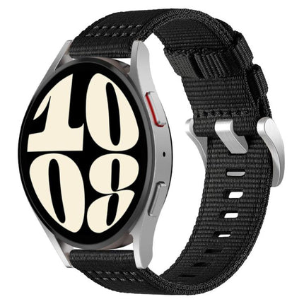 xDfind Two-section Nylon Watch Band, For Galaxy Watch Ultra2 2026 / 2025 / 1 2024, For Galaxy Watch9 / 8 / 8 Classic, For Samsung Galaxy Watch 7 / 6 / 5 / FE