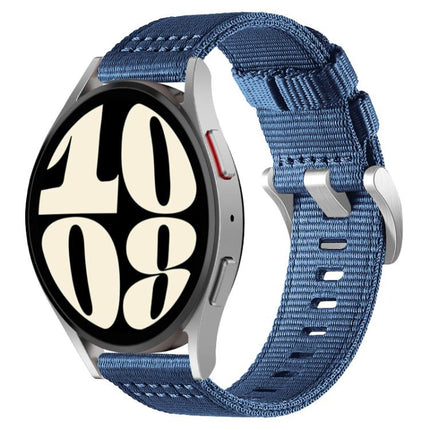 xDfind Two-section Nylon Watch Band, For Galaxy Watch Ultra2 2026 / 2025 / 1 2024, For Galaxy Watch9 / 8 / 8 Classic, For Samsung Galaxy Watch 7 / 6 / 5 / FE