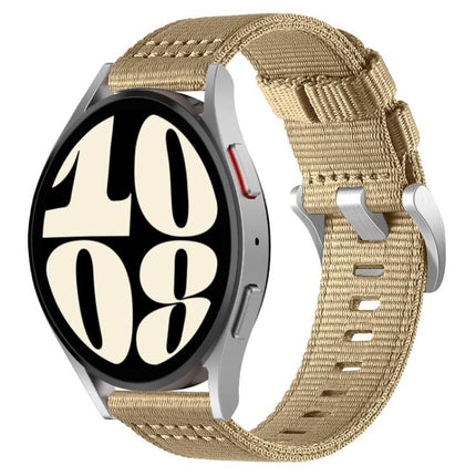 xDfind Two-section Nylon Watch Band, For Galaxy Watch Ultra2 2026 / 2025 / 1 2024, For Galaxy Watch9 / 8 / 8 Classic, For Samsung Galaxy Watch 7 / 6 / 5 / FE