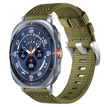 xDfind Two-section Nylon Watch Band, For Galaxy Watch Ultra2 2026 / 2025 / 1 2024, For Galaxy Watch9 / 8 / 8 Classic, For Samsung Galaxy Watch 7 / 6 / 5 / FE