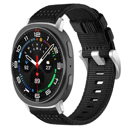 xDfind Two-section Nylon Watch Band, For Galaxy Watch Ultra2 2026 / 2025 / 1 2024, For Galaxy Watch9 / 8 / 8 Classic, For Samsung Galaxy Watch 7 / 6 / 5 / FE
