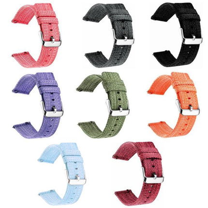 xDfind Nylon Canvas Watch Band, 18mm, 20mm, 22mm