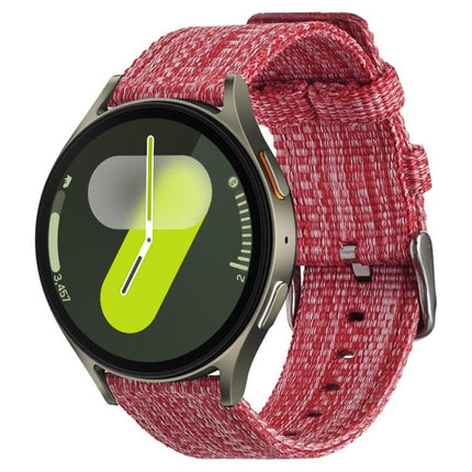 xDfind Nylon Canvas Watch Band, For Galaxy Watch Ultra2 2026 / 2025 / 1 2024, For Galaxy Watch9 / 8 / 8 Classic, For Samsung Galaxy Watch 7 / 6 / 5 / FE