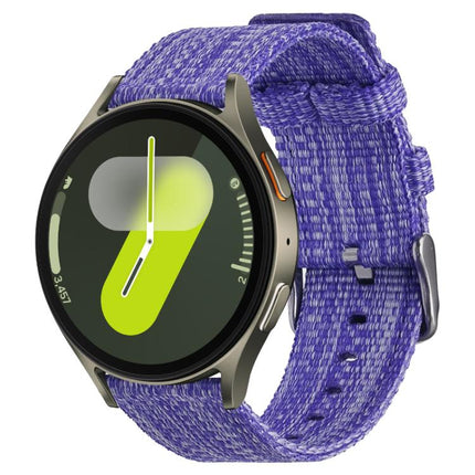 xDfind Nylon Canvas Watch Band, For Galaxy Watch Ultra2 2026 / 2025 / 1 2024, For Galaxy Watch9 / 8 / 8 Classic, For Samsung Galaxy Watch 7 / 6 / 5 / FE