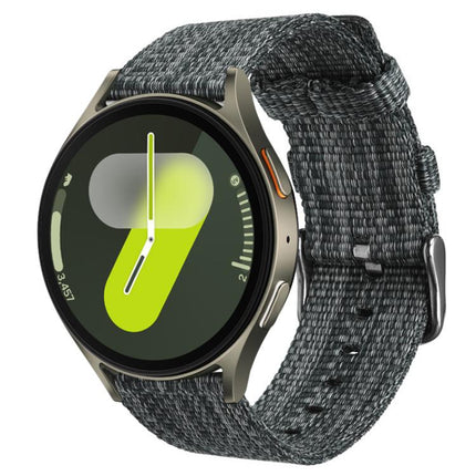 xDfind Nylon Canvas Watch Band, For Galaxy Watch Ultra2 2026 / 2025 / 1 2024, For Galaxy Watch9 / 8 / 8 Classic, For Samsung Galaxy Watch 7 / 6 / 5 / FE