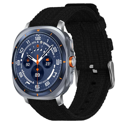 xDfind Nylon Canvas Watch Band, For Galaxy Watch Ultra2 2026 / 2025 / 1 2024, For Galaxy Watch9 / 8 / 8 Classic, For Samsung Galaxy Watch 7 / 6 / 5 / FE