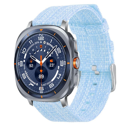 xDfind Nylon Canvas Watch Band, For Galaxy Watch Ultra2 2026 / 2025 / 1 2024, For Galaxy Watch9 / 8 / 8 Classic, For Samsung Galaxy Watch 7 / 6 / 5 / FE
