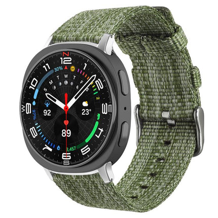 xDfind Nylon Canvas Watch Band, For Galaxy Watch Ultra2 2026 / 2025 / 1 2024, For Galaxy Watch9 / 8 / 8 Classic, For Samsung Galaxy Watch 7 / 6 / 5 / FE