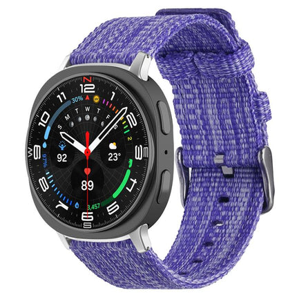 xDfind Nylon Canvas Watch Band, For Galaxy Watch Ultra2 2026 / 2025 / 1 2024, For Galaxy Watch9 / 8 / 8 Classic, For Samsung Galaxy Watch 7 / 6 / 5 / FE