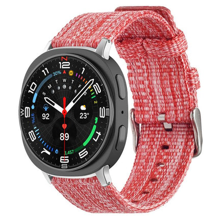 xDfind Nylon Canvas Watch Band, For Galaxy Watch Ultra2 2026 / 2025 / 1 2024, For Galaxy Watch9 / 8 / 8 Classic, For Samsung Galaxy Watch 7 / 6 / 5 / FE