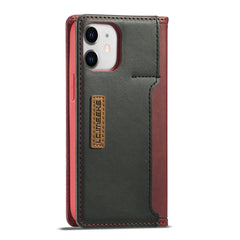 LC.IMEEKE LC-001-Serie PU + TPU Farblich passende, mattierte horizontale Flip-Lederhülle mit Halterung und Kartensteckplatz, für iPhone 12 mini, für iPhone 12/12 Pro, für iPhone 12 Pro Max