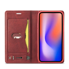 LC.IMEEKE LC-001-Serie PU + TPU Farblich passende, mattierte horizontale Flip-Lederhülle mit Halterung und Kartensteckplatz, für iPhone 12 mini, für iPhone 12/12 Pro, für iPhone 12 Pro Max