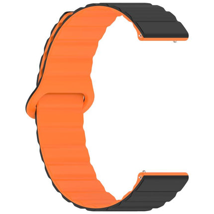 xDfind Loop Magnetic Glossy Silicone Watch Band, 18mm, 20mm