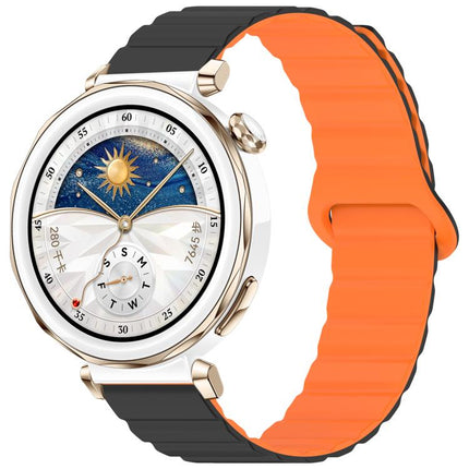 xDfind Loop Magnetic Glossy Silicone Watch Band, 18mm, 20mm