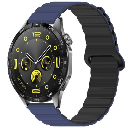 xDfind Loop Magnetic Glossy Silicone Watch Band, 22mm
