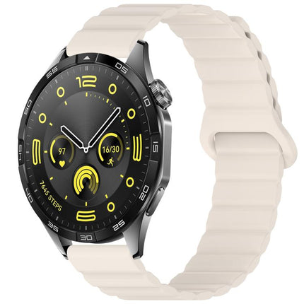 xDfind Loop Magnetic Glossy Silicone Watch Band, 22mm