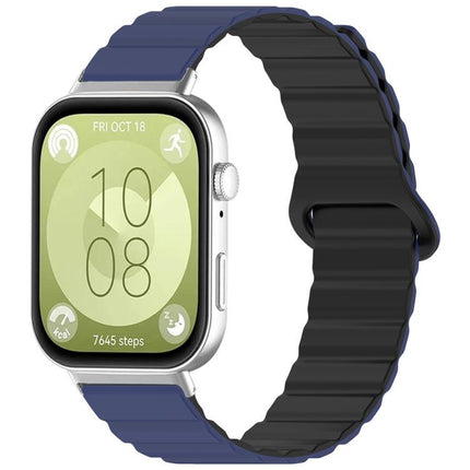 xDfind Loop Magnetic Glossy Silicone Watch Band, For Huawei Watch Fit4 Pro / Fit4 / Fit3