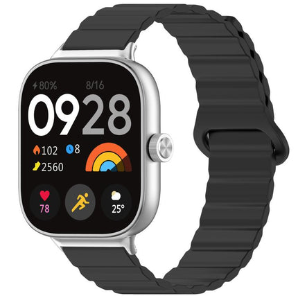 xDfind Loop Magnetic Glossy Silicone Watch Band, For Xiaomi Band 10 Pro / 9 Pro / Redmi Watch 6, For Redmi Watch 3 Active / Watch 3 Lite, For Redmi Watch 3