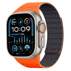 For Apple Watch 42 / 44 / 45 / 46 / 49mm / Orange + Midnight