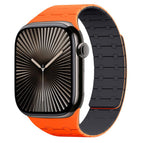 For Apple Watch 38 / 40 / 41 / S10 42mm / Orange + Midnight