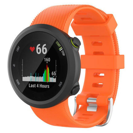 xDfind Twill Solid Color Silicone Watch Band, For Garmin Forerunner 45 / 45S / Swim 2