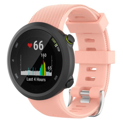 xDfind Twill Solid Color Silicone Watch Band, For Garmin Forerunner 45 / 45S / Swim 2