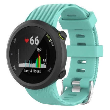 xDfind Twill Solid Color Silicone Watch Band, For Garmin Forerunner 45 / 45S / Swim 2