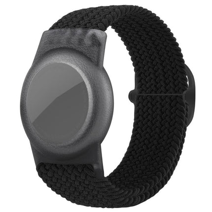 xDfind Adjustable Nylon Braided Watch Band Style Anti-lost Tracker Protective Cover, For AirTag 2nd Gen / AirTag 1st Gen