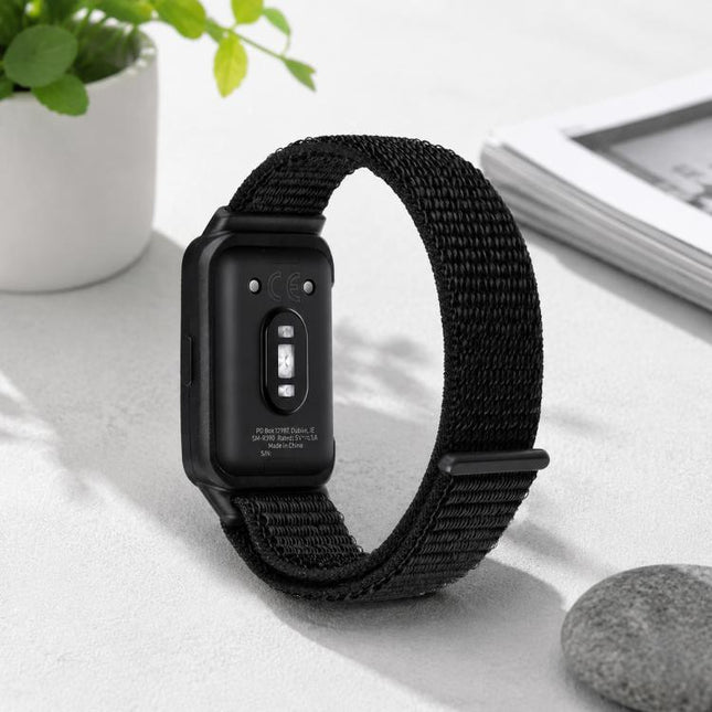 xDfind Watch Frame Integrated Nylon Hook and Loop Fastener Watch Band, For Samsung Galaxy Fit 3