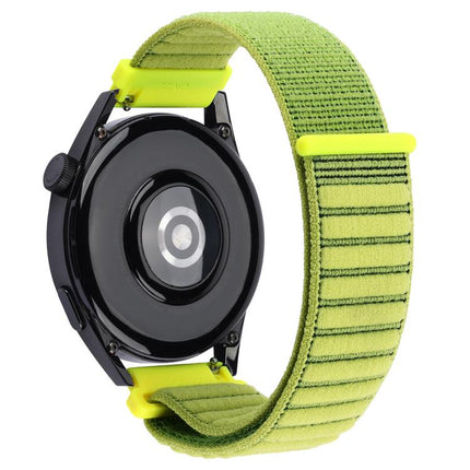 xDfind Wave Texture Nylon Hook and Loop Fastener Watch Band, 20mm, 22mm