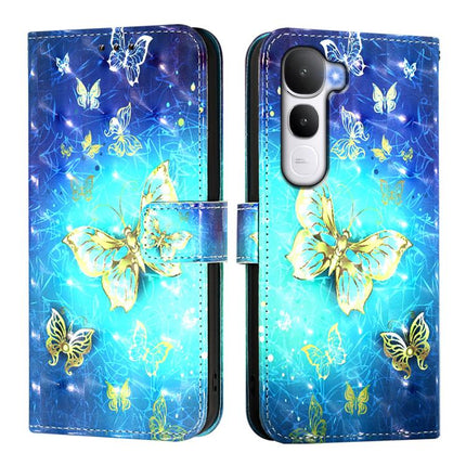 3D Painting Horizontal Flip Leather Phone Case, For vivo Y400 5G, For vivo V60 5G